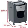 Destructeur De Documents - REXEL - XP418+ - Coupe Croisée P4 - Capacité 20 Feuilles - Corbeille 45L