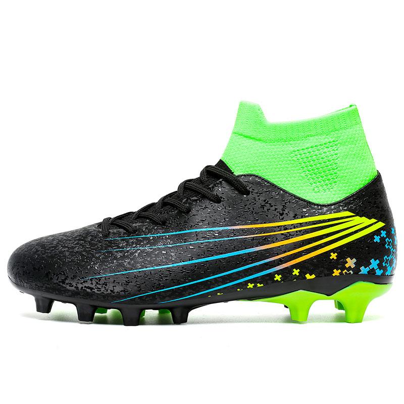 Men Professional Society Football Boot TF/FG Artificial Grass Training Soccer Shoes Childrens Football Shoes for Teen