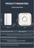 Entryway Welcome Sensor with Voice Reminder Doorbell for Shops and Supermarkets