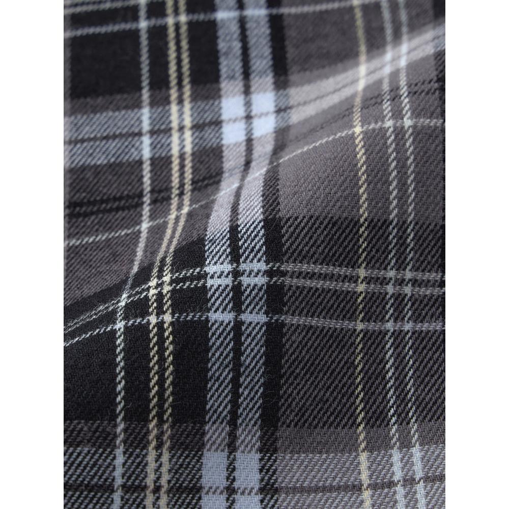 Gu By Uniqlo Flannel Pajamas Long Sleeve   Long Pants Relaxed Fit