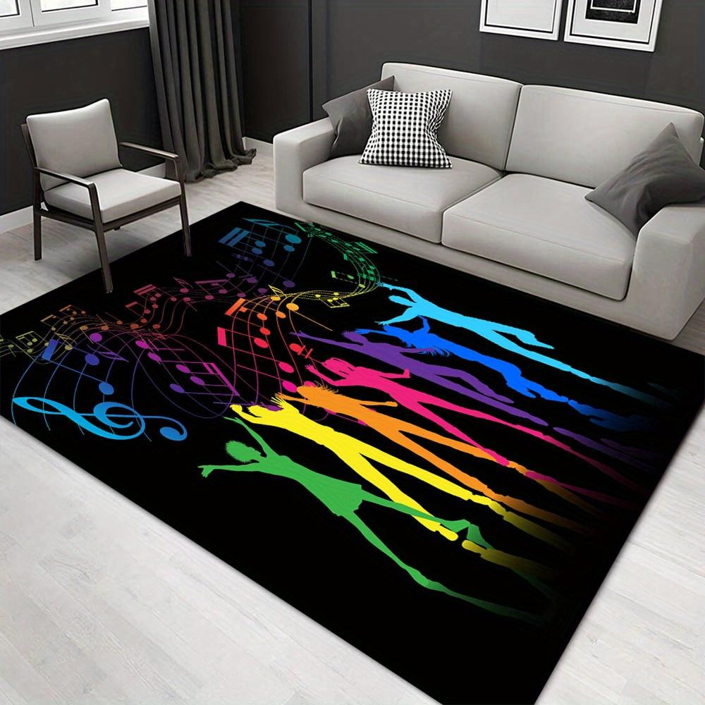 

1pc 2012534918 Pattern Carpet, Area Rug For Living Room Bedroom Room Bed Chair Laundry Entryway Corridor Yard Non-slip Outdoor Camping Rug F 60cm by 90cm
