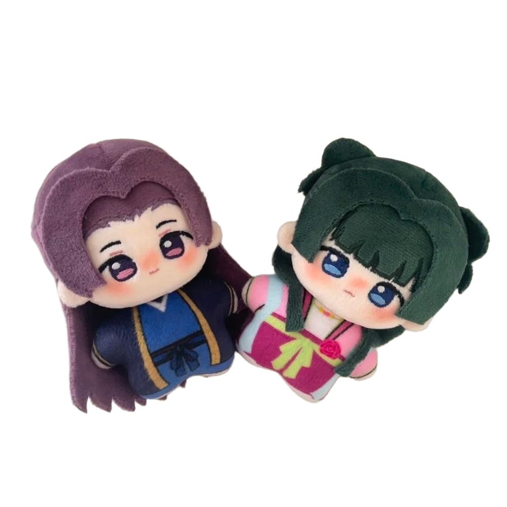 Anime Mao Mao Figure Mao Mao Plush Toys Jinshi Cotton Padding Dolls Jinshi Maomao Figurine Plush Backpack Keychain Plushie Gifts