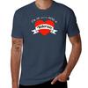 Im In Love With A Veteran Big Heart And Banner Tshirt Antifade Casual Tee Shirt