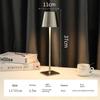 Lampa biurkowa LED Minimalistyczna retro kawiarnia Lampa nastrojowa Lampa biurkowa Dotykowa listwa ładująca USB Lampa biurkowa