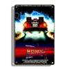Retro Metal Sign Vintage Tin Sign Movie Back To The Future Poster for Wall Decor Cafe Bar Office Home Art Sign Gift
