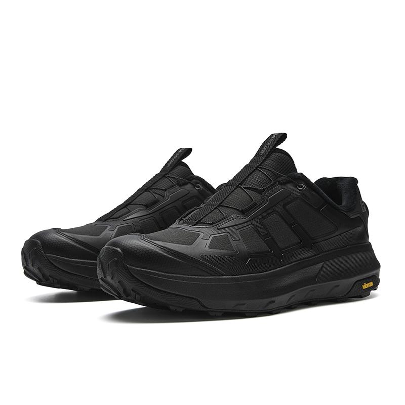 FILA BOA EXPLORER 3 Cushioning Abrasion Resistant Coverage Lightweight Thermal Low top Outdoor Shoes Men's Black A12M611225FBK