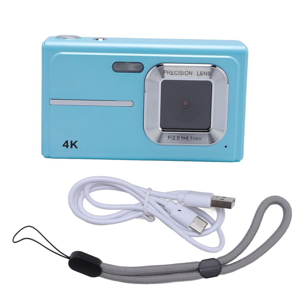 Digitální fotoaparát Autofokus UHD 1080P 48MP 16x Zoom Stabilizace obrazu Kompaktní fotoaparát 2,4palcový displej