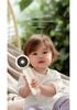 Compact USB Rechargeable Mini Fan with Digital Display