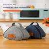 Portable Triangle Insulation Lunch Bag For Rice Vegetable Roll Milk Sandwich Egg Breakfast - Keep Food Warm Cool