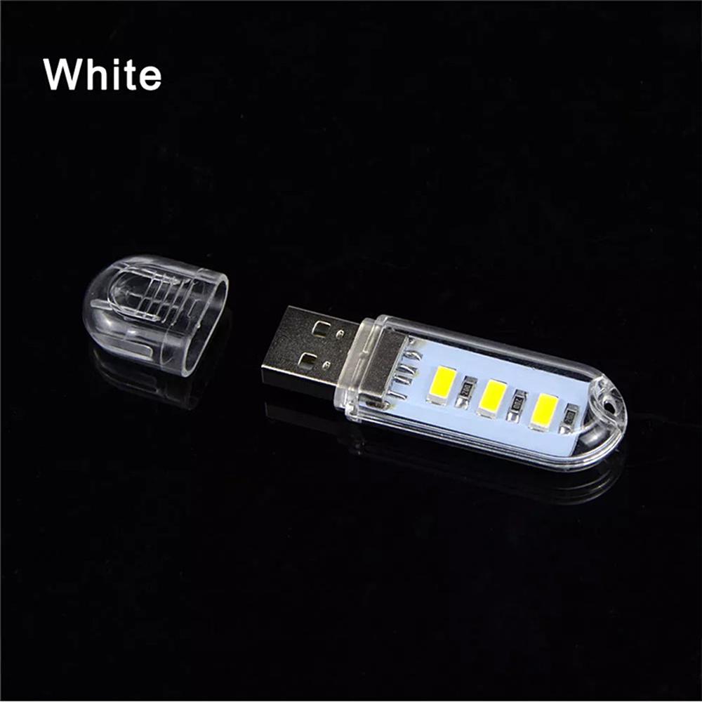 Mini USB Light 5V Power 8LEDs 3LEDs USB LED Lights Reading Book Lamp USB Night Light Book Light