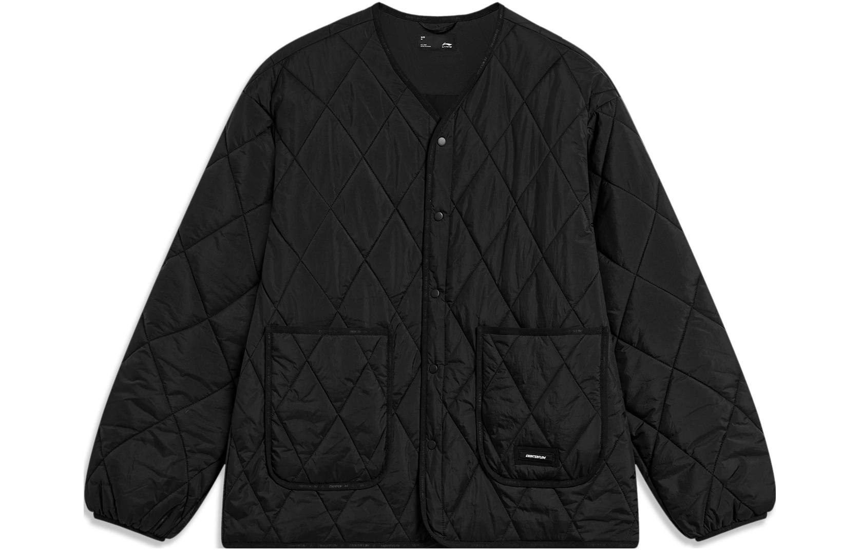 Li Ning Puffer Jacket Unisex Black AJMT243-1 XL