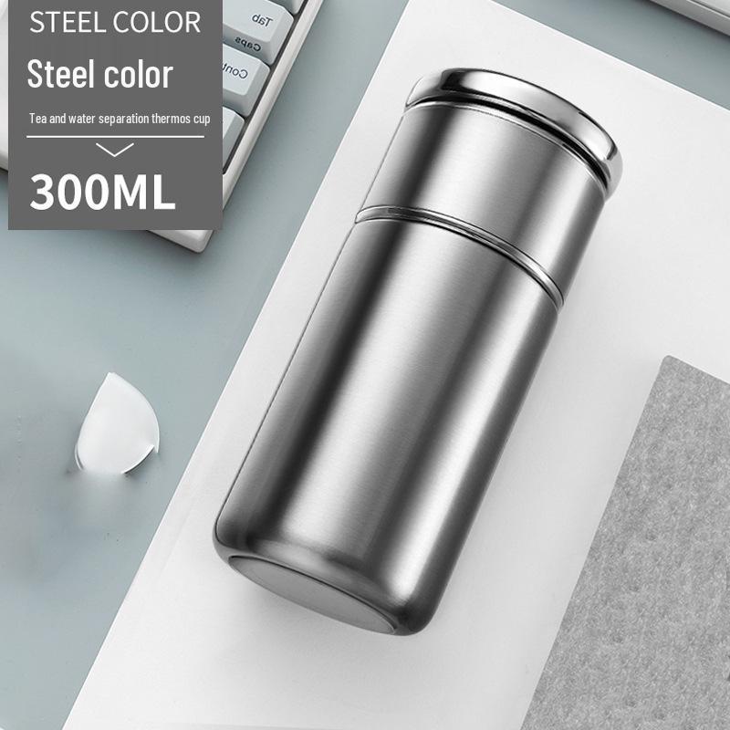 Portable Creative Stainless Steel Tea Infuser - Insulated High-End Cup