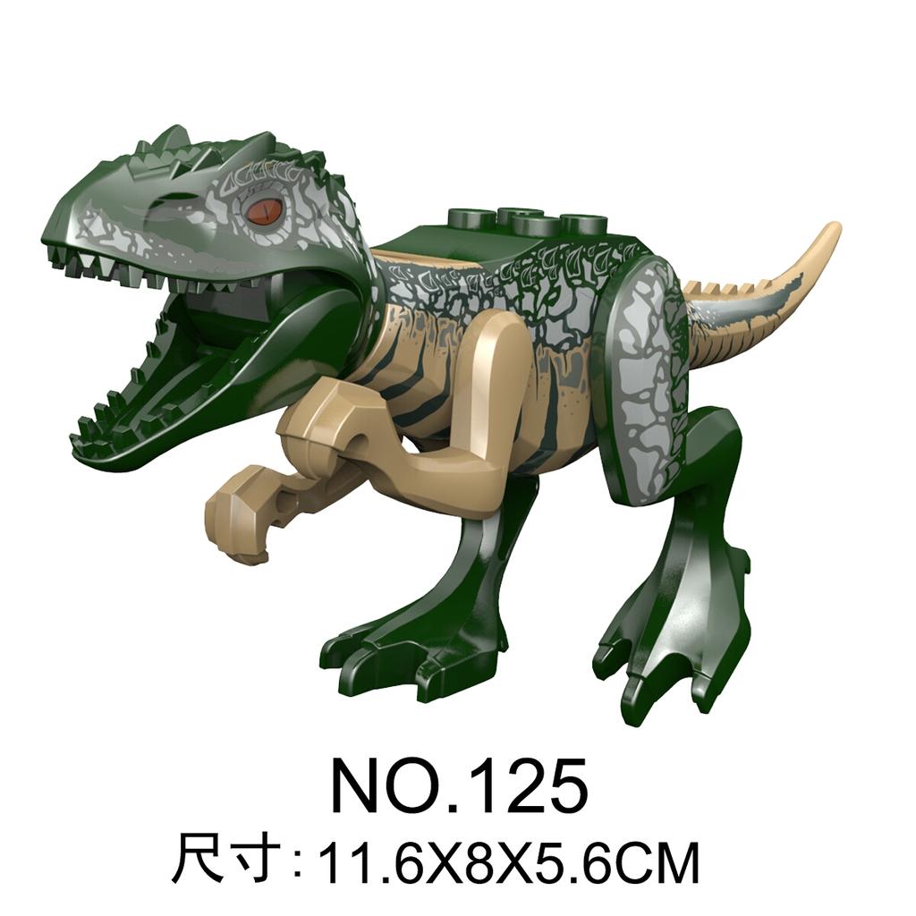 Jurassic Dinosaur Building Blocks Toys Park Compatible Major Brand Gifts Simulation Animal Rex Raptor Ankylosaur Christmas Gifts