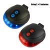 Bicycles Rear Light Waterproofs Bikes Light Tail Lamp 7 Flashing Type Bikes Taillight with 2 Lasers Beams Safety Warning Light