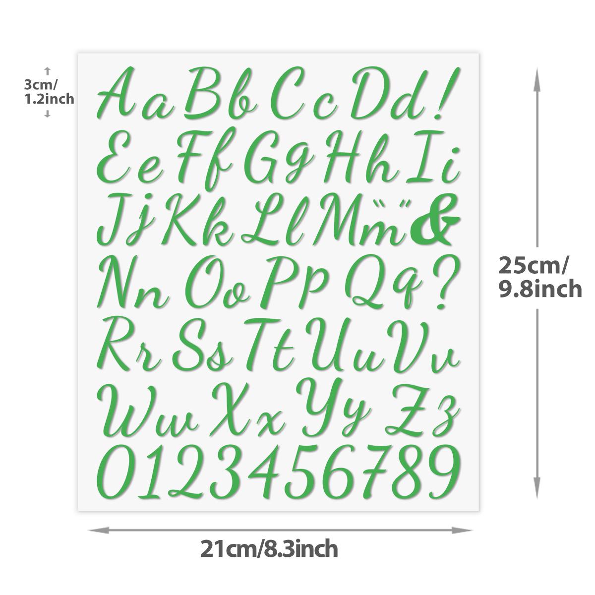 

Iron-on vinyl patches with letters of the alphabet A-Z, assorted colors, for clothing, t-shirts, pants, bags, DIY crafts