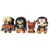 Predator Movie Character Brickhead Model Children's Assembled Building Blocks