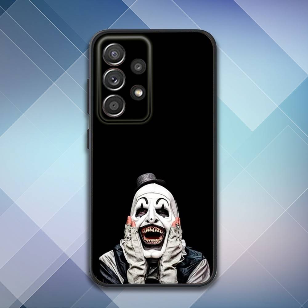 

Art the C-Clown Horror Phone Case For Samsung S25,S24,S21,S22,S23,S30,Ultra,S20,Plus,Fe,Lite,Note,10,9,5G Black Cover Samsung S235G