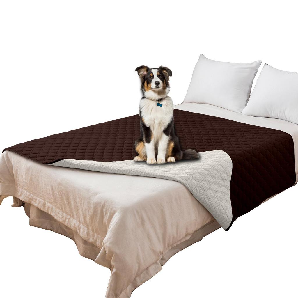 Waterproof Dog Bed Cover Pet Blanket for Bed Couch Sofa Reversible Sofa Slipcover L Shape Sofa Cover Sectional Couch Cover Chaise Loveseat Couch Cover