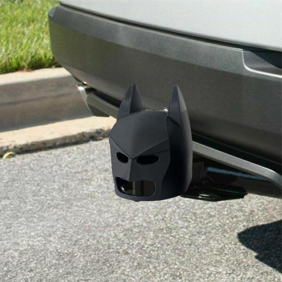 Trailer Hitch Cover Funny Bat Mask Design Trailer Ball Cover Decorative Trailer Couplings Cover