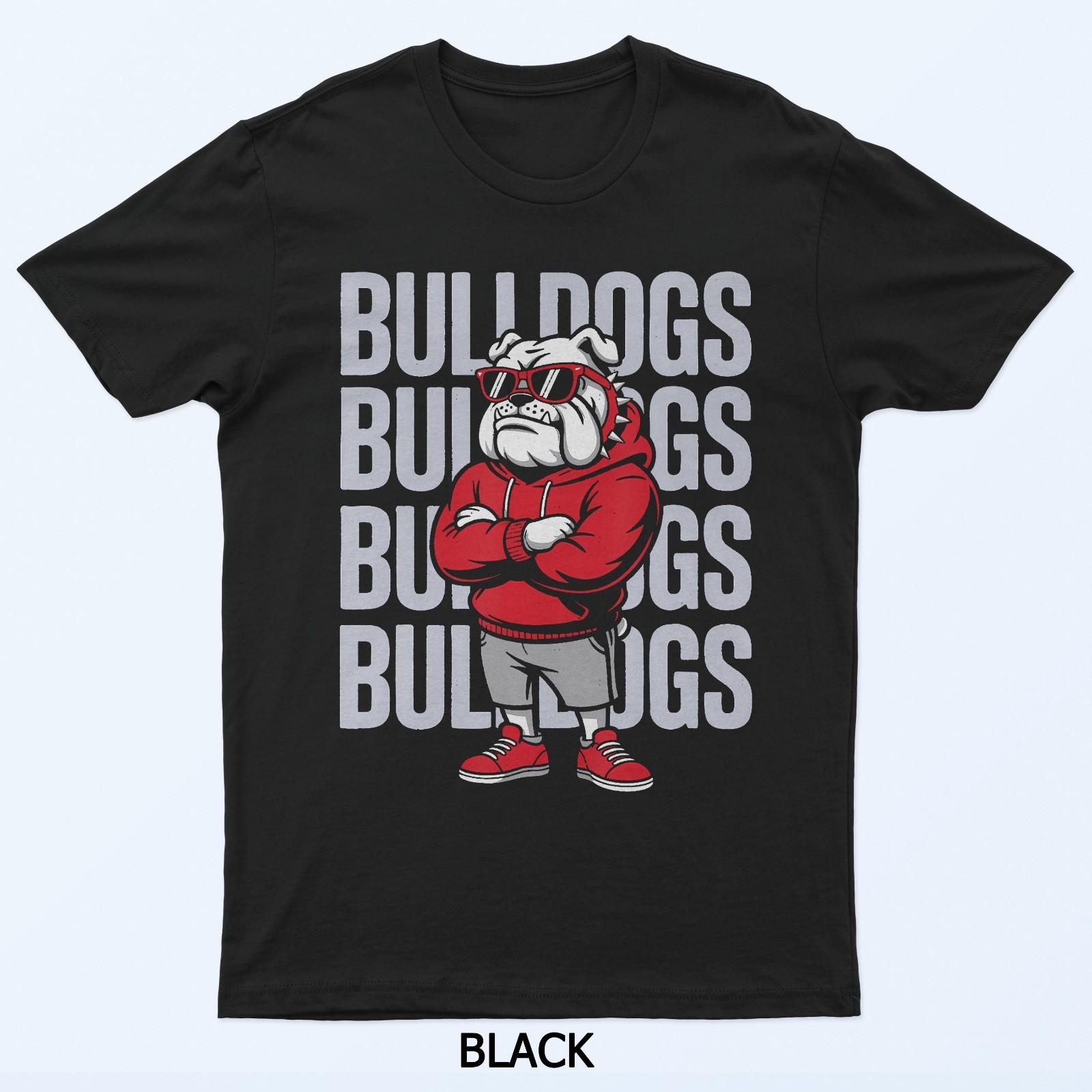 

Retro Bulldogs Gift For Men Women Boys Girls T-Shirt S