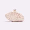 Women's Luxury Crossbody Bag Shell Fan-shaped Acrylic Fashion Wedding Evening Bag Clutch Shell Purse Clutch Shoulder Pearl Bag