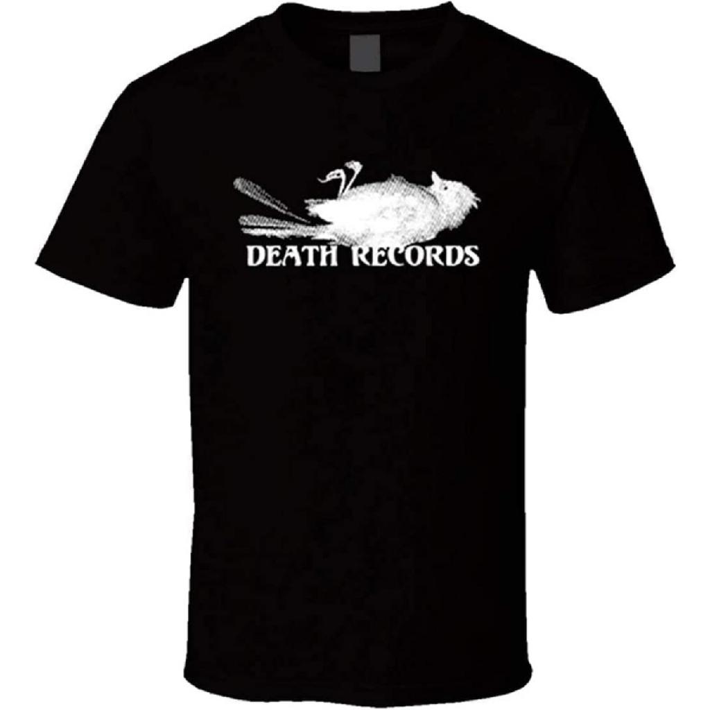 Vintage Logo Phantom of The Paradise Death Records Black Adult T-Shirt