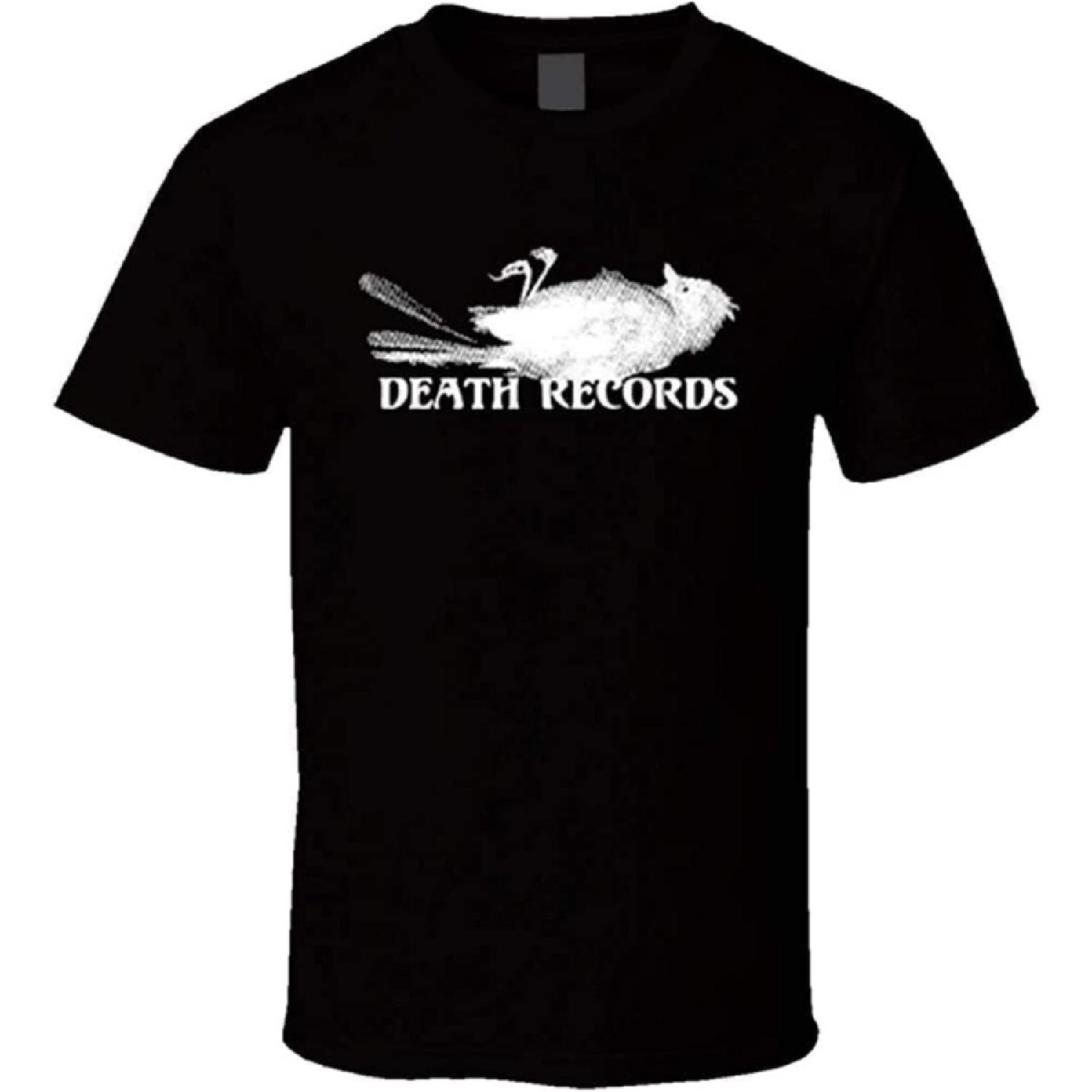 Vintage Logo Phantom of The Paradise Death Records Black Adult T-Shirt S чёрный