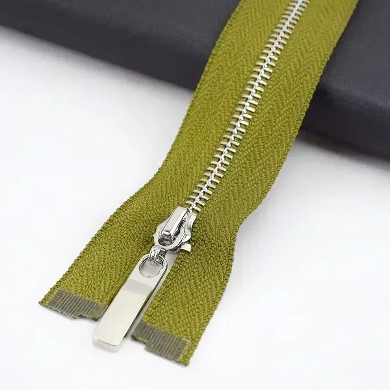 5/10Pcs 3# 15-30cm Close-end Metal Zippers Purse Handbag Zip Closure Decor Zipper for Clothes Pocket Zips DIY Sewing Accessory