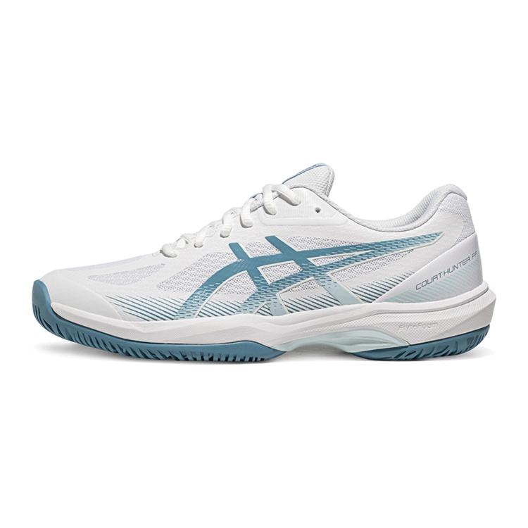 ASICS Court Hunter FF  White Saba Blue  Men s 1071A111-103 EU 41.5