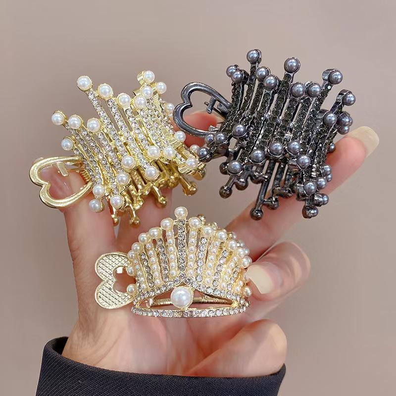 High-Grade Metal Shark Claw Clip - Irregular Style Ponytail Hair Clip for Girls