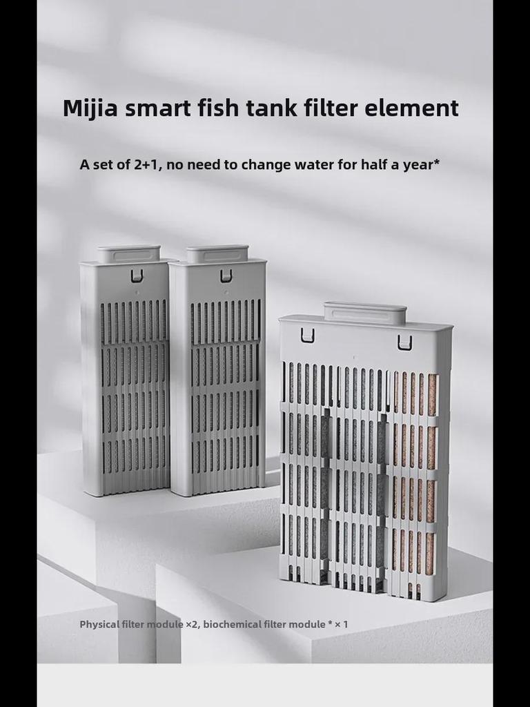 Xiaomi Mijia Inteligentny Wkład Filtracyjny do Akwarium z Fizyczną Watą Filtracyjną