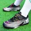 Childrens Soccer Shoes Youth Football Boots Breathable Comfortable Outdoor Sports Training Teenager Futsal Hall Football Boot
