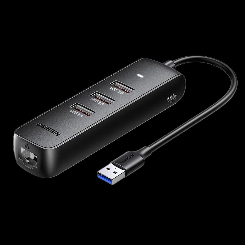 Ugreen USB 3.0 Hub with Gigabit Ethernet Adapter