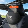 For Tesla Model 3 Model Y Model X Car Headrest Waist Pillow Highland Juniper Standard 2026 Interior Accessories Comfortable Driv