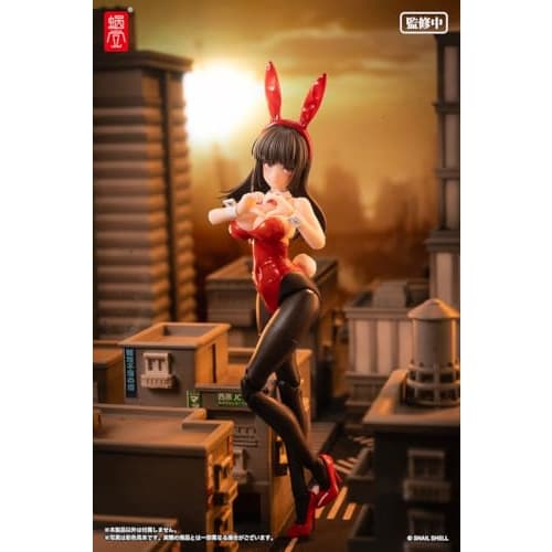 Snail Shell Fantasy JK Series JK-01 Bunny Girl Rena 1/12 Scale, Approximately 156mm, Pre-painted Action Figure Made of PVC, ABS, POM, and Magnets