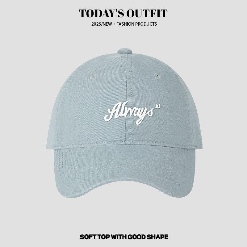 Fashion New Soft Top Baseball Cap for Women  Fashionable Letters Hot Painting Outdoor Casual Sun Visor Baseball Cap