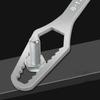 Torx Wrench Double Ended Multifunctional Wrench 6-25mm/3-17mm Self-Tightening Wrench Adjustable Glasses Wrench Tool