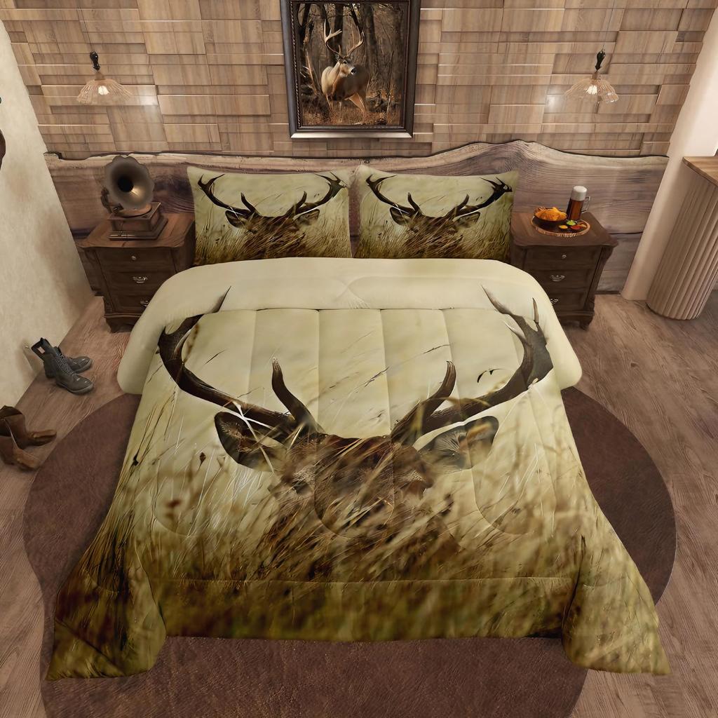 Gothic Decor Comforter Set Twin Size Boys Boho Moth Down Comforter Men Gothic Sugar Skull Comforter Galaxy Starry Sky Halloween Gothic Beddi