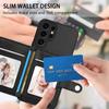 For Samsung Galaxy S24 Ultra Case RFID Blocking Card Holder Kickstand TPU + PU Leather Phone Back Cover