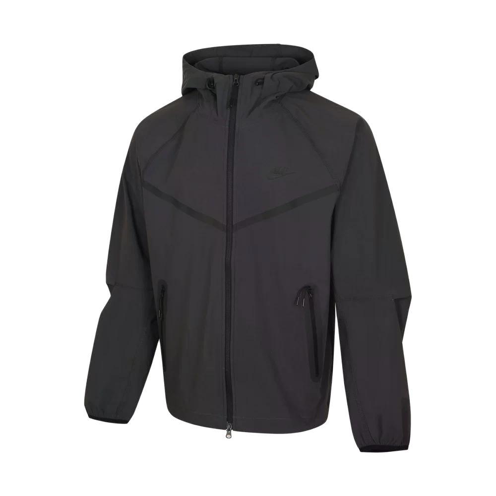 Nike Jackets Men s Black Hooded Non Detachable Moderate Other 2XL