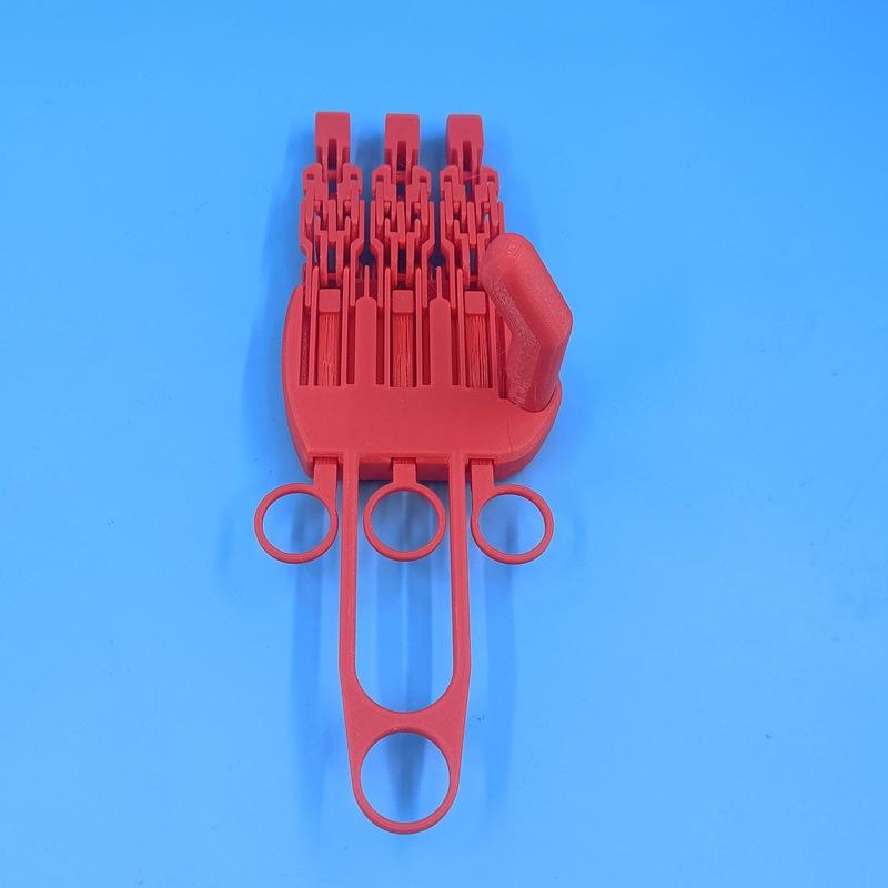 3D Printed Mechanical Hand Fidget Toy Durable Flexible Joints Stress Relief Toy for Boys Girls Birthday Party Favor