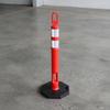 Flexible Traffic Bollard with Rubber Base High Visibility Warning Post