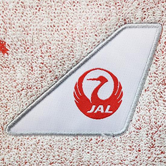 Marushin JAL Japan Airlines Face 34 X Flight Jacquard 6205000700 Towel, 80cm, Line, 100% Cotton, Towel,