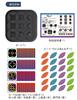 Akinashi Toy Brain Training Puzzle Game 4 Levels 180 Questions Piece Movement Target Arrangement Dementia Prevention Board Game Observation Thinking
