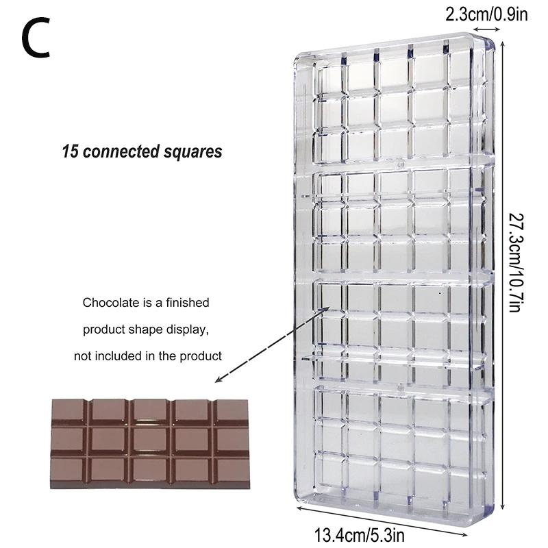 Matrițe 3D din Policarbonat pentru Ciocolată Sferă Diamant Bombe de Ciocolată Bomboane Baton de Ciocolată Profesional Confectionerie Copt Patiserie Unelte