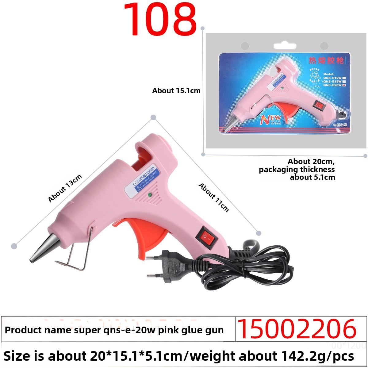 

Регульована потужність Температура Пістолет для гарячого клею Маленький клейовий пістолет для дитячих садків Пістолет для гарячого клею-карандаша 15002206#