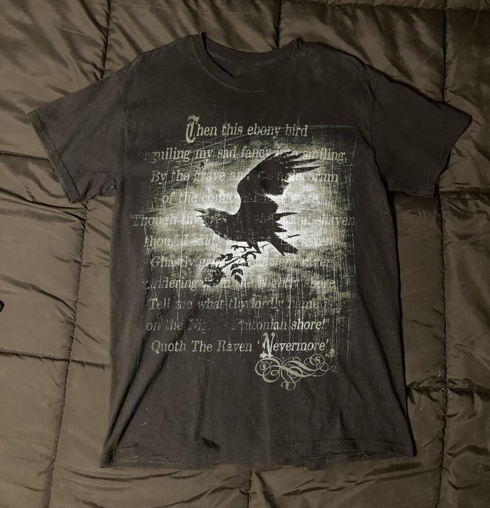 Rare Collection Nevermore Tour Gift For Fans S To 5XL Black T-shirt K739