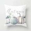 Pumpkins Cushion Cover Happy Halloween Pillow Covers Cartoon Home Decor Soft Peach Skin for Sofa Bed Decorative Cases 45x45cm