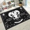 3D Retro Witch Ouija Gothic Spirit Board Rug for Bedroom Living Room Sofa Home Doormat Decor, Large Kids Play Non-slip Floor Mat