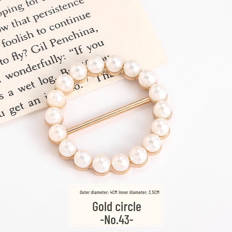 Fashion Silk Scarf Buckle and Waist Tie Accessory for Shirts and T-Shirts